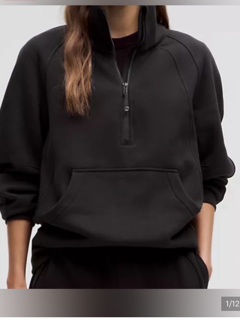 NWT Lululemon oversized funnel neck scuba hoodie Sz XL/XXL